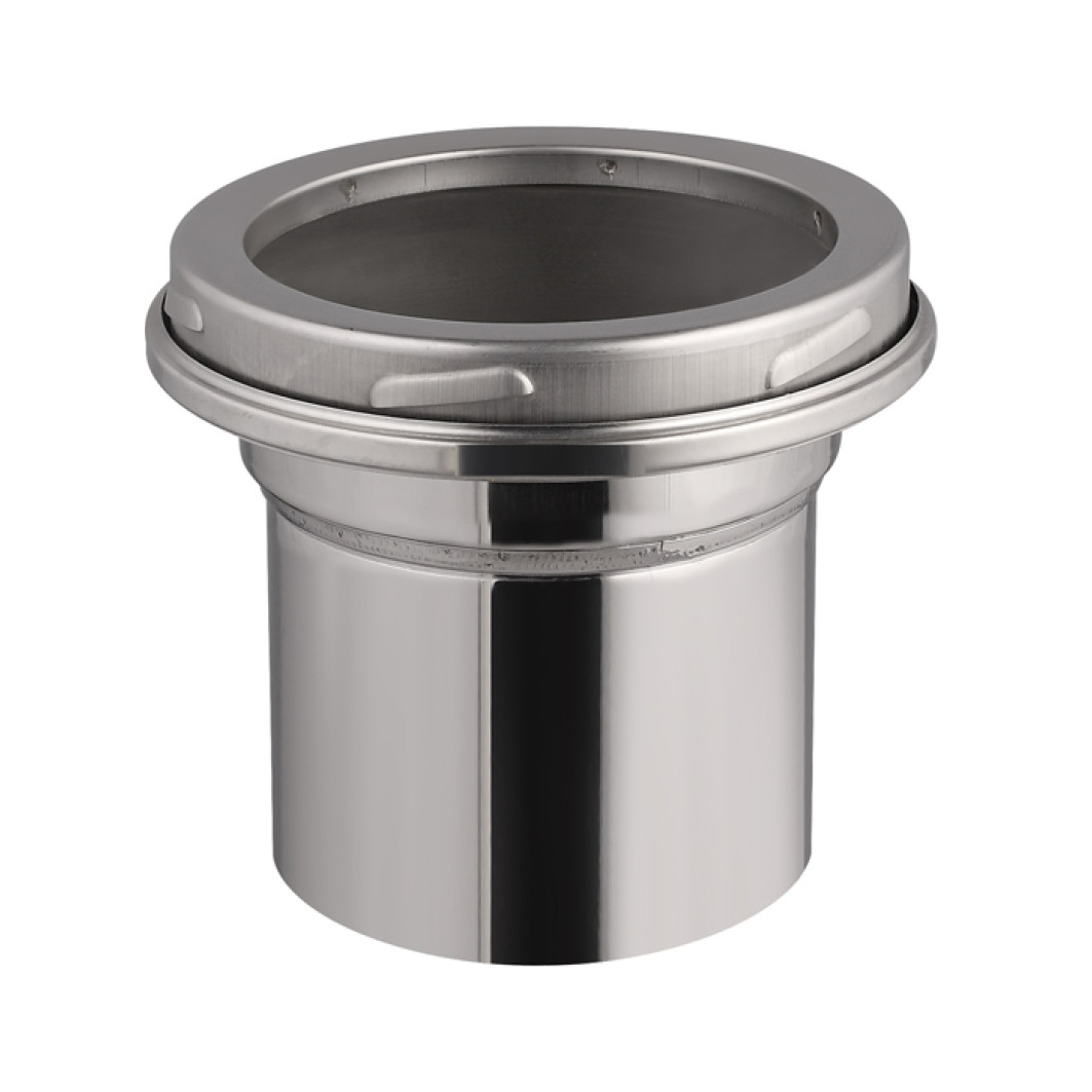 Raccord en inox - de Ø180mm à 150mm