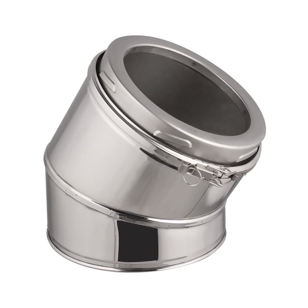 Coude 30° en Inox – Ø130-150-180-200mm