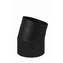 Coude 11° conduit poêle à bois en acier 2mm - Ø150mm