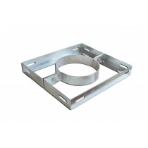 Support plafond en inox