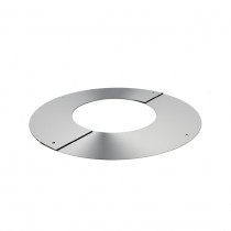Rosace murale bipartite en inox - Ø130-150-180-200mm
