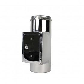 Trappe de ramonage en inox – Ø130-150-180-200mm