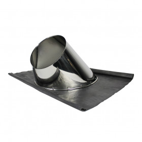 Solin de toit en pente 31-45° en plomb - Ø130-150-180-200mm