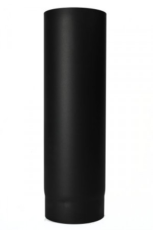 1000MM CONDUIT POÊLE À BOIS EN ACIER 2MM - Ø130MM