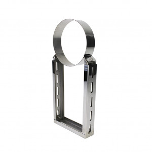 Collier mural réglable 300-500mm en inox - Ø130-150-180-200mm